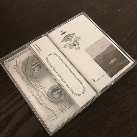 Martha Skye Murphy & Maxwell Sterling – Distance On Ground - New Cassette American Dreams Clear Tape - Experimental Electronic /  Musique Concrète