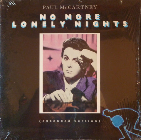 Paul McCartney - No More Lonely Nights VG+ - 12" Single 1984 Columbia USA - Pop
