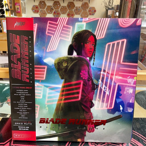 Various – Blade Runner: Black Lotus - New LP Record 2022 Mondo Def Jam Neon Yellow Vinyl - Soundtrack / Electronic / Hip Hop