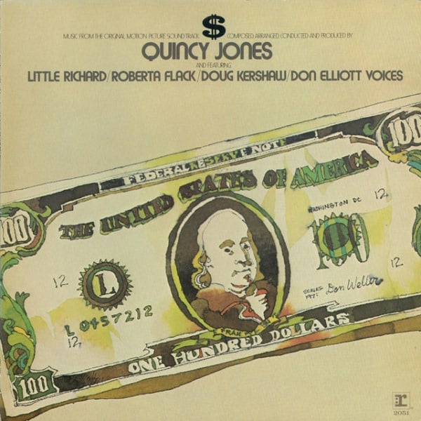 Quincy Jones – $ (Music From The Original Motion Picture 1972) - New LP Record 2022 Warner Mint Colored Vinyl - Soundtrack / Soul / Funk - Shuga Records