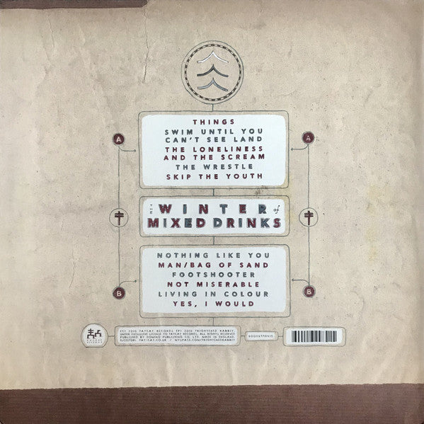 Frightened Rabbit ‎– The Winter Of Mixed Drinks - New Lp Record 2010 FatCat UK Import Vinyl & Download - Indie Rock - Shuga Records