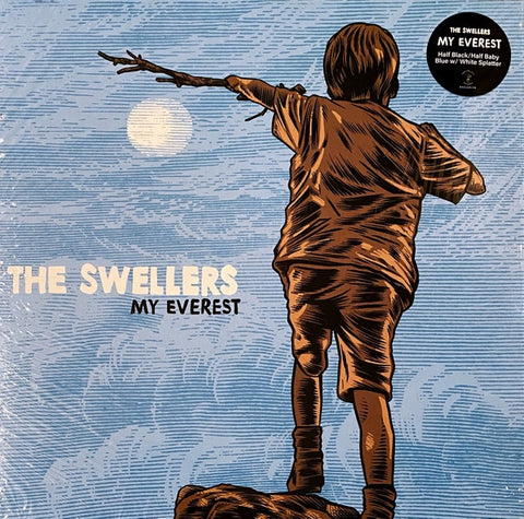 The Swellers – My Everest - Mint- LP Record Parting Gift Smartpunk Half Brown / Half Coke Bottle Clear Vinyl - Rock / Pop Punk / Punk