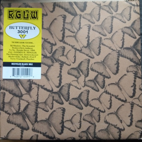 King Gizzard And The Lizard Wizard - Butterfly 3001 - New 2 LP Record KGLW Recycled Black Wax Vinyl - Rock / Electronic / Drum n Bass / Dub / House / Trance - Shuga Records