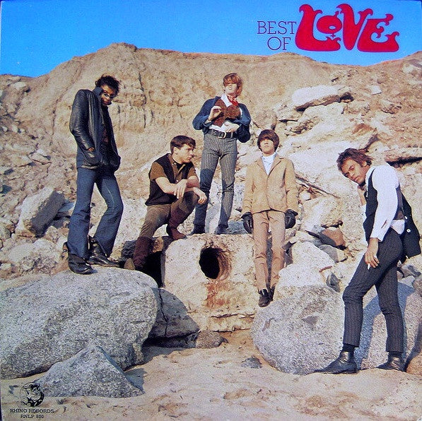 Love – Best Of Love - VG+ LP Record 1980 Rhino USA Vinyl - Psychedelic Rock / Folk Rock - Shuga Records