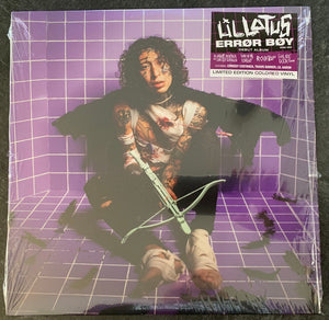 LiL Lotus – ERRØR BØY - New LP Record 2022 Epitaph Black & White Explosion Vinyl - Pop Punk / Emo / Hip Hop