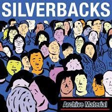 Silverbacks – Archive Material - Mint- LP Record 2022 Full Time Hobby Blue Vinyl - Indie Rock / Post-Punk
