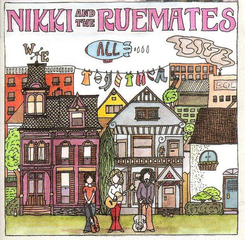 Nikki And The Ruemates – We All Live Together - New CD Album 2008 RueMate USA - Minneapolis Rock / Folk Rock