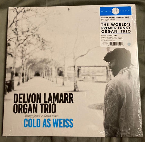 Delvon Lamarr Organ Trio – Cold As Weiss - New LP Record 2022 Indie Exclusive Clearwater Blue Vinyl & Download - Funk / Jazz-Funk