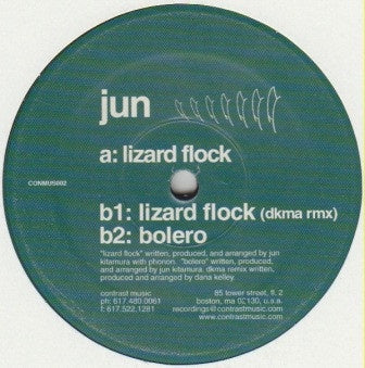 Jun – Lizard Flock - New 12" Single Record 2001 Contrast Music Vinyl - House / Tech House / Tribal - Shuga Records