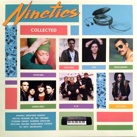 Various – Nineties Collected - New 2 LP Record 2022 Music On Vinyl Europe Clear 180 gram Vinyl & Numbered - Pop Rock