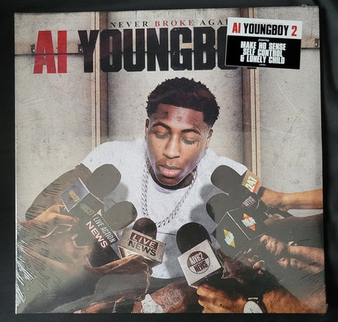 YoungBoy Never Broke Again – AI Youngboy 2 (2019) - New 2 LP Record 2022 Atlantic Vinyl Mixtape - Hip Hop