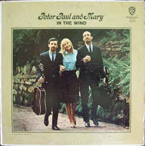 Peter Paul And Mary ‎– In The Wind - VG+ Mono 1963 USA Original Press - Folk