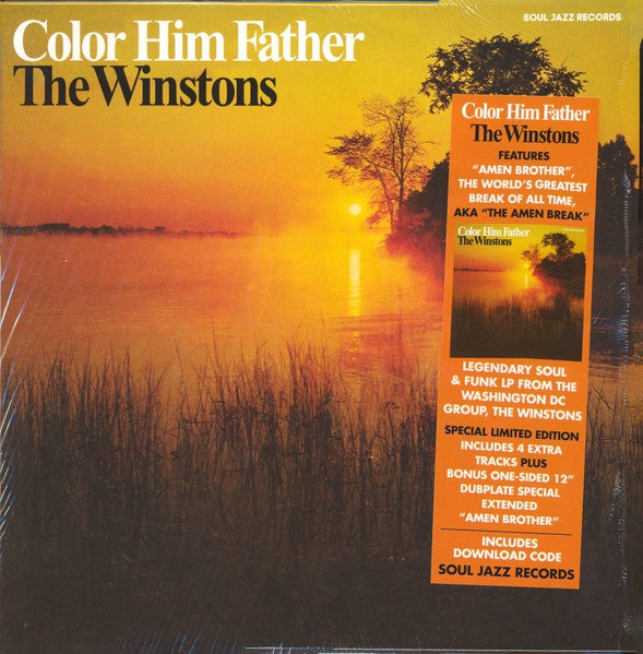 The Winstons – Color Him Father (1969) - New LP Record 2022 UK Import Soul Jazz Vinyl, Download & Bonus "Amen Brother" 12" Single - Soul / Funk - Shuga Records