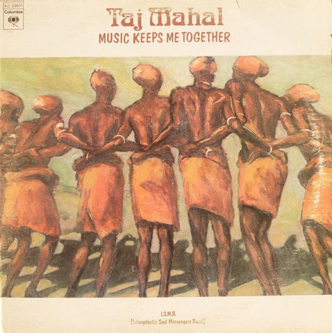 Taj Mahal ‎– Music Keeps Me Together - VG Lp Record 1975 USA Original Vinyl - Blues