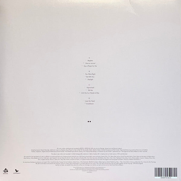 Rüfüs Du Sol – Bloom (2015) - New 2 LP Record 2022 Sweat It Out! UK 180 gram Pink & White Vinyl - Electronic / Synth-pop / House