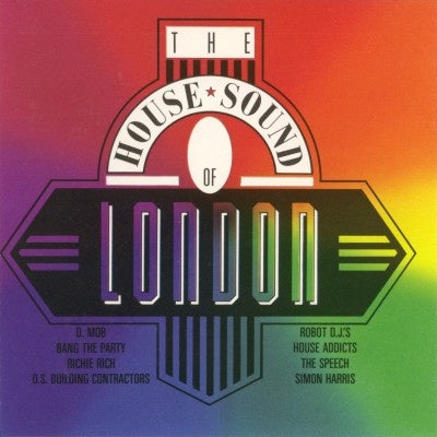 Various – The House Sound Of London - Mint- LP Record 1989 FFRR USA Vinyl - Electronic / House / Acid House