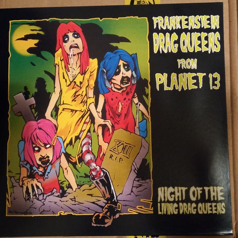 Frankenstein Drag Queens From Planet 13 – Night Of The Living Drag Queens (1998) - New LP Record 2021 Hey Suburbia Italy Green Vinyl - Psychobilly / Punk
