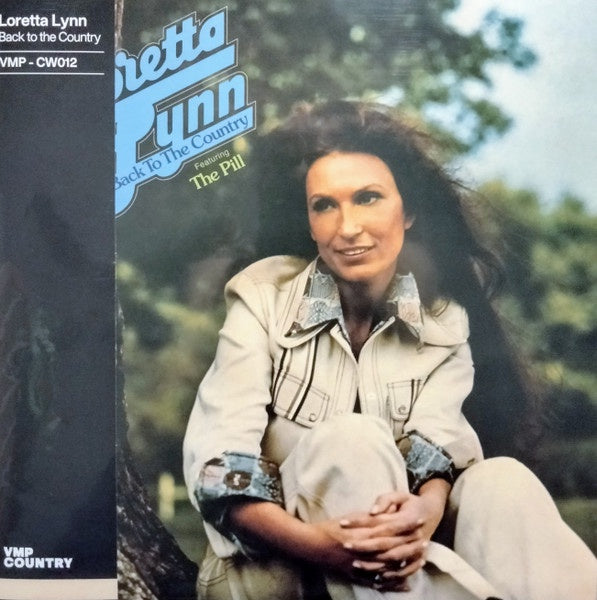 Loretta Lynn – Back to the Country (1975) - New LP Record 2022 MCA Vinyl Me, Please Blue and White Swirl 180 gram Vinyl - Country