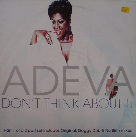 Adeva – Don't Think About It - New 12" Single Record 1997 Distinct'ive UK Vinyl - House / Speed Garage