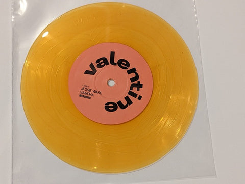 Jessie Ware + Sampha – Valentine - New 7" Single Record 2022 UK Import Young Tansparent Orange Vinyl with Etching - Pop / Electronic / Bass Music