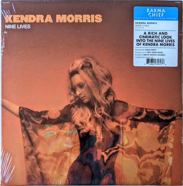 Signed Autographed - Kendra Morris - Nine Lives - New LP Record 2022 Karma Chief Black Vinyl & Download - Neo Soul / Soul - Shuga Records