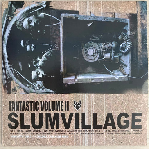 Slum Village ‎– Fantastic, Vol. 2 (1998) - Mint- 2 LP Record 2021 Ne'Astra Brown Marble Vinyl - Hip Hop