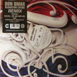 Don Omar ‎– Reggaeton Latino (Remix) - New Vinyl Record 12" Single USA - Reggaeton/Hip Hop