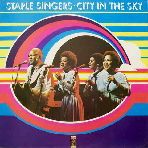 The Staple Singers - City In The Sky - VG Stereo 1974 USA Original Press - Soul / R&B