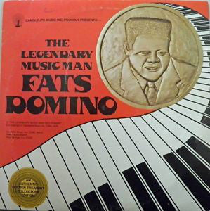 Fats Domino ‎– The Legendary Music Man - VG+ 1976 Stereo 2 Lp Set USA - Rock - Shuga Records