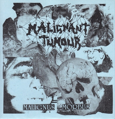Malignant Tumour / Decomposed – Malignus Morbus / Labyrinth Of Lights - 7" EP Record 1995 Obscene Productions Czech Republic Vinyl & Insert - Grindcore / Death Metal