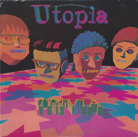 Utopia – Trivia - Mint- LP Record 1986 Passport USA Vinyl - Pop Rock