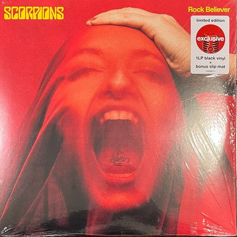 Scorpions – Rock Believer - Mint- LP Record 2022 Vertigo Target Exclusive Vinyl & Slipmat - Rock & Roll / Heavy Metal