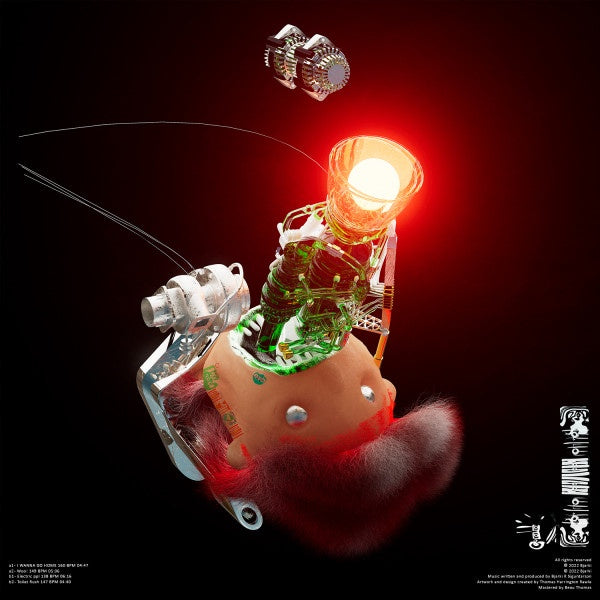 Bjarki – I Wanna Go Home - New 12" Single Record 2022 Self Released Vinyl - Techno / Acid - Shuga Records