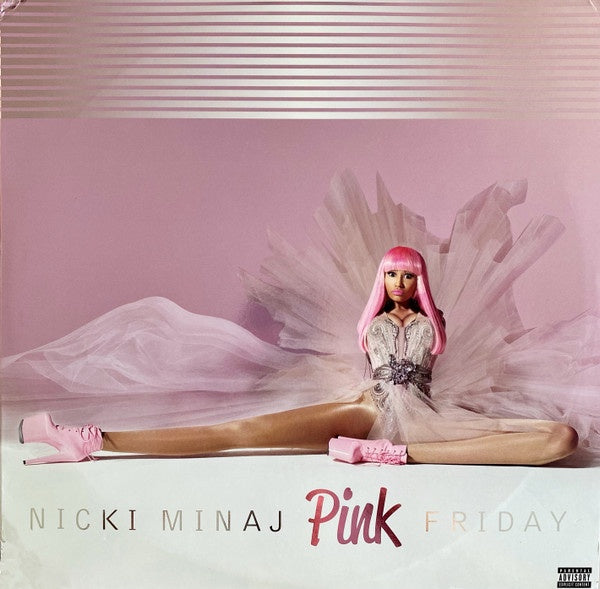 Nicki Minaj - Pink Friday (2011) - Mint- 3 LP Record 2022 Cash Money Pink Vinyl - Hip Hop / Pop Rap - Shuga Records