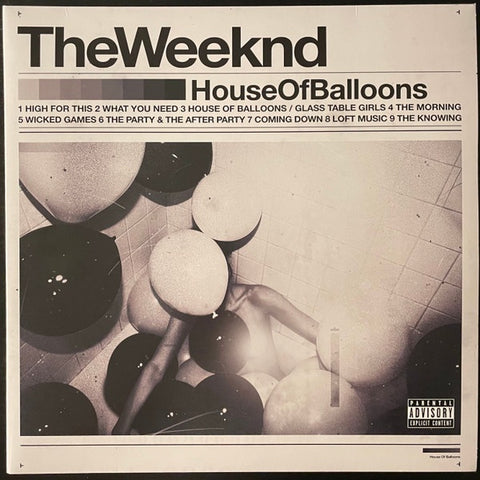 The Weeknd - House of Balloons (2011) - New 2 LP Record 2022 Republic Canada Vinyl - R&B / Neo Soul / Hip Hop - Shuga Records