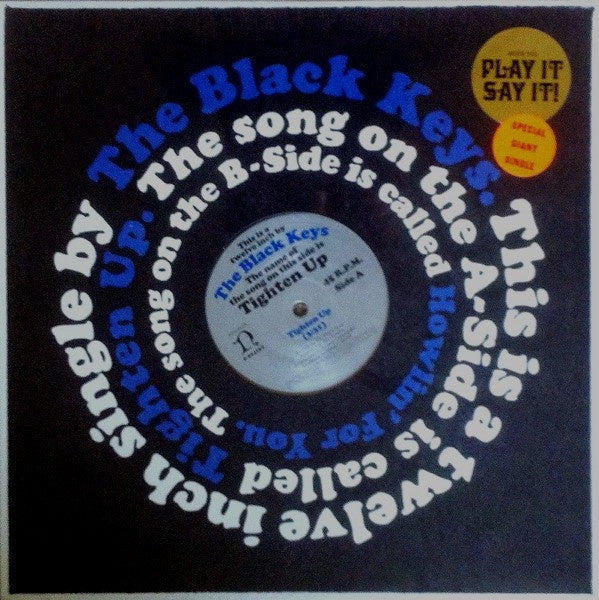 The Black Keys – Tighten Up / Howlin' For You - Mint- EP Record Store Day 2010 Nonesuch RSD Vinyl - Garage Rock - Shuga Records