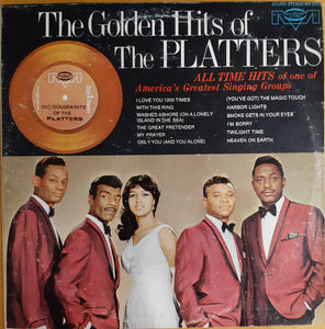 The Platters – The Golden Hits Of The Platters - VG+ LP Record 1973 Musicor USA Vinyl - Soul