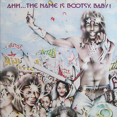 Bootsy's Rubber Band ‎– Ahh...The Name Is Bootsy, Baby! - VG LP Record 1977 Warner USA Vinyl - Funk / P.Funk
