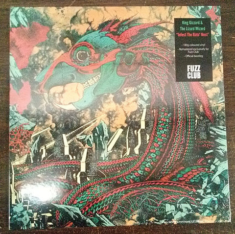 King Gizzard And The Lizard Wizard – Infest The Rats' Nest (Live) - New LP Record 2022 Fuzz Club 180 gram Red Color Vinyl - Psychedelic Rock / Thrash