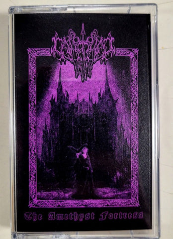 Carathis – The Amethyst Fortress - New Cassette 2022 Labyrinth Tower Tape - Black Metal