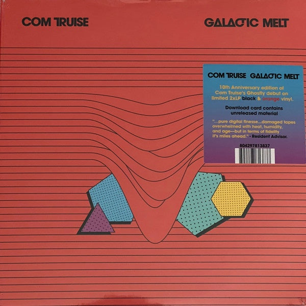 Com Truise – Galactic Melt (2011) - New 2 LP Record 2022 Ghostly International Black & Orange Vinyl - Downtempo / IDM