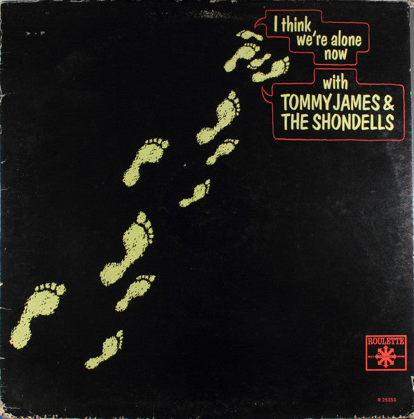 Tommy James & The Shondells – I Think We're Alone Now - VG LP Record 1967 Roulette USA Mono Vinyl - Pop Rock / Garage Rock