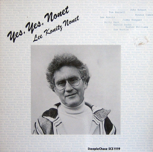 Lee Konitz Nonet – Yes, Yes, Nonet - Mint- LP Record 1979 SteepleChase USA Vinyl - Jazz / Cool Jazz