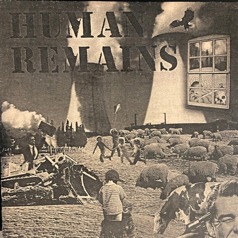 Human Remains – When Forever Becomes Until... - Mint- 7" EP Record 1996 Happy Days USA Vinyl & 2x Inserts - Death Metal / Grindcore