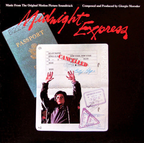Giorgio Moroder ‎– Midnight Express (Music From The Original Motion Picture) - New Vinyl Record 1978 Stereo Original Press USA - Soundtrack