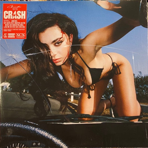 Charli XCX - Crash - New LP Record 2022 Asylum Grey Vinyl - Pop / Hyperpop / Synth-pop - Shuga Records