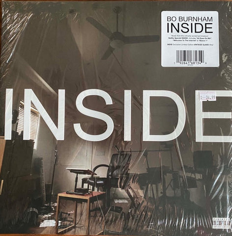 Bo Burnham – Inside (The Songs) - Mint- 2 LP Record 2022 Imperial Canada Vintage Glass Vinyl - Comedy