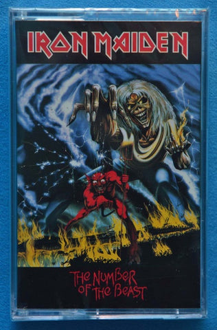 Iron Maiden – The Number Of The Beast (1982) - New Cassette 2022 UK Import Parlophone White Tape - Heavy Metal