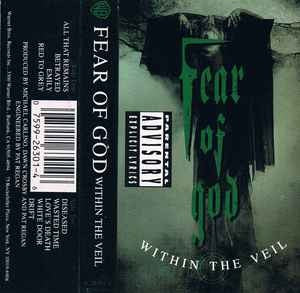Fear Of God – Within The Veil - Used Cassette 1991 Warner Bros. Tape - Thrash
