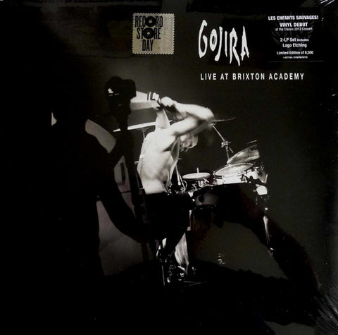 Gojira - Live at Brixton Academy - New 2 LP Record Store Day 2022 Roadrunner RSD Vinyl - Death Metal / Progressive Metal / Heavy Metal